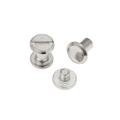 Chicago Screw LS 8mm (Nickel, Flat)