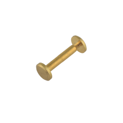 Chicago Screw Brass 20mm (flat)