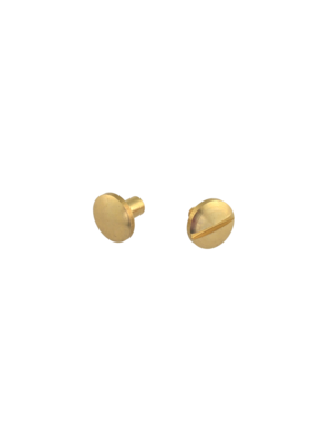 Винт ременной латунный 6х10мм (полукруглый) Винт ременной латунный 6х10мм (полукруглый)