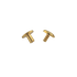 Chicago Screw Brass 10x10mm (Rounded)
