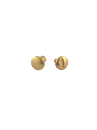 Винт ременной латунный 8x8мм (полукруглый)