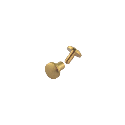 Chicago Screw Brass 8x8mm (Rounded)