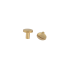 Chicago Screw Brass 7x10mm (rounded)