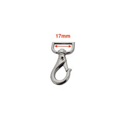 Snap Hook ZAC-1042 17mm (Nickel)