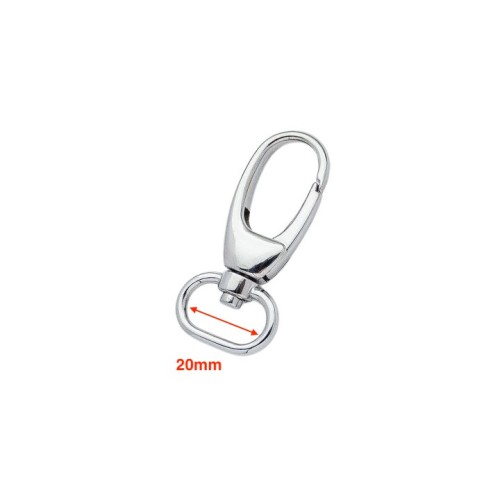 Snap Hook ZAC-1051 20mm (Nickel)