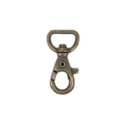 Snap Hook KE-71260 15mm (Antique brass)