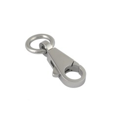 Snap Hook Kelly 12mm (Chrome)