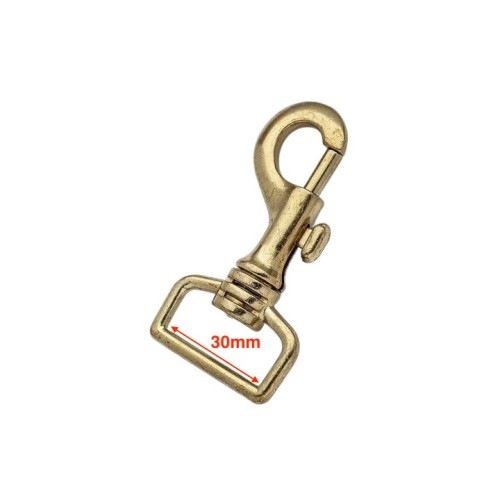 Snap Hook ZAC-1012 30mm (Brass)