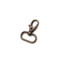 Snap Hook ZAC-12 25mm (Antique Brass)