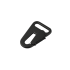 Snap Hook ZAC-3801 22mm (Black)