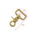 Snap Hook BR-Z070A 30mm (Brass)