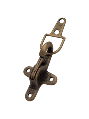 Карабин-застежка 104 (размер L, ст.латунь)