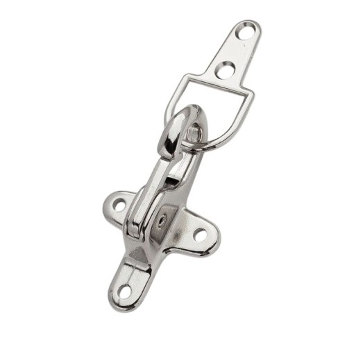 Snap Hook 104 (L-sz, Nickel)