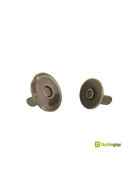 Кнопка магнитная Buckleguy 14мм (ст.латунь)