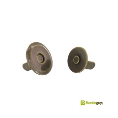 Magnetic snap Buckleguy 14mm (Beveled, Antique)
