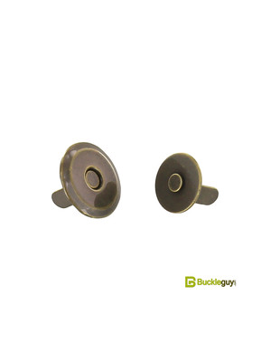 Кнопка магнитная Buckleguy 14мм (ст.латунь)