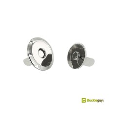 Magnetic snap Buckleguy 14mm (Beveled, Nickel)