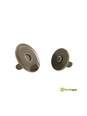 Кнопка магнитная Buckleguy 21мм (ст.латунь)