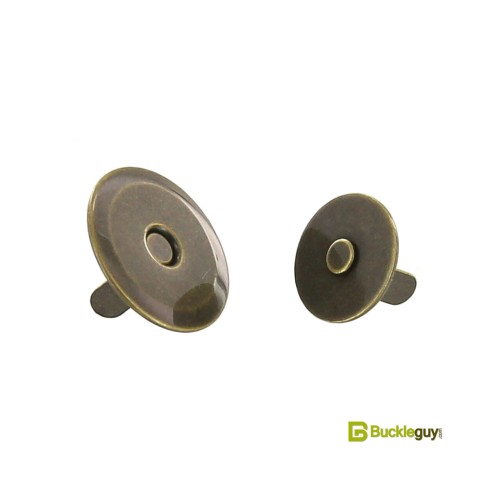 Magnetic snap Buckleguy 21mm (Beveled, Antique)