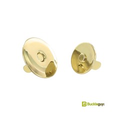 Magnetic snap Buckleguy 21mm (Beveled, Brass)