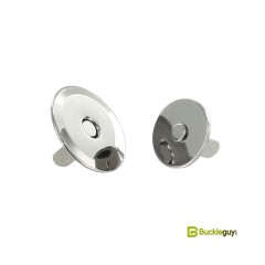 Magnetic snap Buckleguy 21mm (Beveled, Nickel)