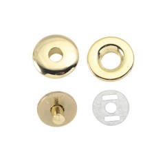 Magnetic snap Wuta 12mm (round, eyelet)