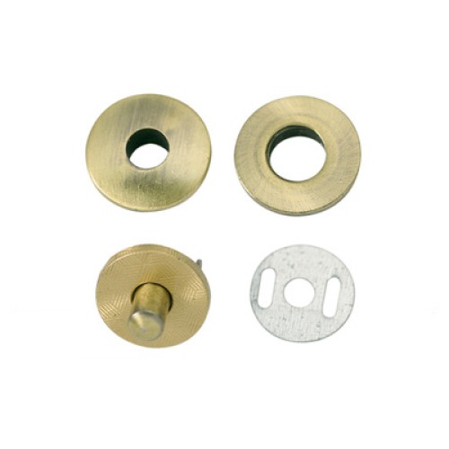 Magnetic snap Wuta 18mm (Round, Eyelet)
