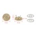 Magnetic snap Wuta 10mm (round, thin)