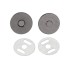 Magnetic snap Wuta 10mm (round, thin)