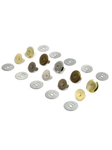 Кнопка магнитная 16мм (круглая, ультратонкая)