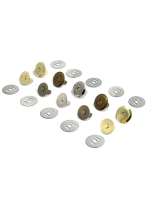Кнопка магнитная 16мм (круглая, ультратонкая)