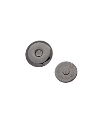 Кнопка магнитная 18мм (ультратонкая, чёрн.никель)