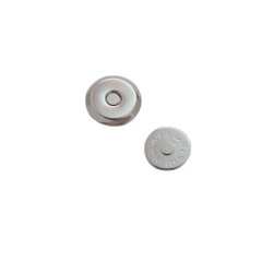 Magnetic snap 18mm (Ultrathin, Nickel)