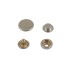 Snap button #501 15x12.5mm (10pcs, Nickel)