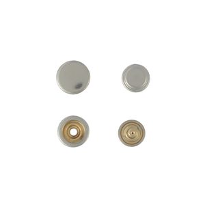 Кнопка кольцевая № 502 15x15мм (10шт, никель)