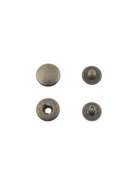 Кнопка Hato Альфа №54 12,5мм (ст.латунь)