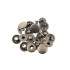 Hato Snap button #54 12.5mm (S-spring, Antique)