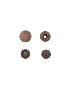 Кнопка Hato Альфа №54 12,5мм (ст.медь)