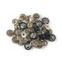 Hato Snap button #54 12.5mm (S-spring, Black)