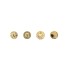Hato Snap button #54 10mm (S-spring, Brass)