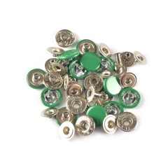 Hato Snap button #54 12.5mm (S-spring, Green)