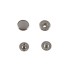 Hato Snap button #54 10mm (Nickel, Brass)