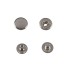 Hato Snap button #54 12.5mm (S-spring, Nickel)