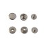 Hato Snap button #54 12.5mm (S-spring, Nickel)