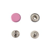 Кнопка Hato Альфа №54 12,5мм (розовая)