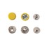 Hato Snap button #54 12.5mm (S-spring, Yellow)