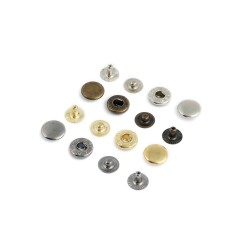 Snap button #54 12.5mm (50pcs, Steel)