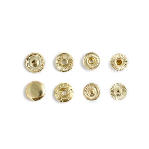 Snap button #54 12.5mm (20pcs, Brass)