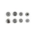 Snap button #54 12.5mm (20pcs, Brass)