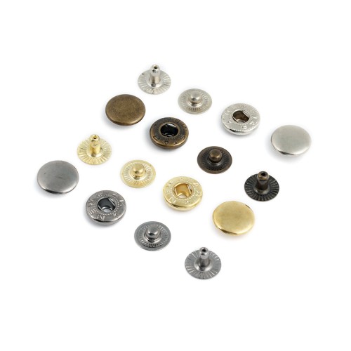 Snap button #54 15mm (S-spring, Steel)